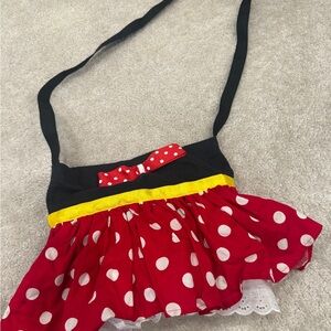 Disney Red and Black Crossbody Bag